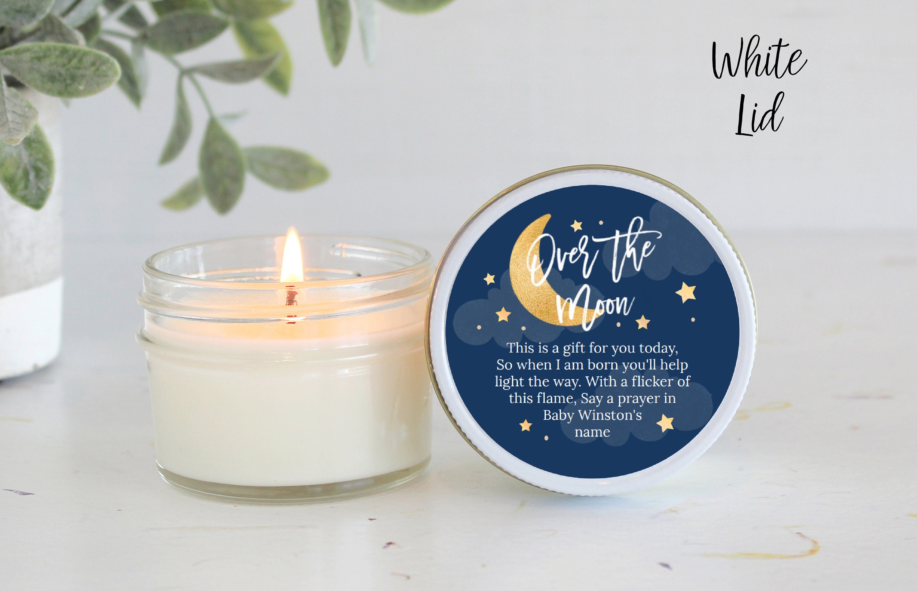 Over the Moon Baby Shower Favors