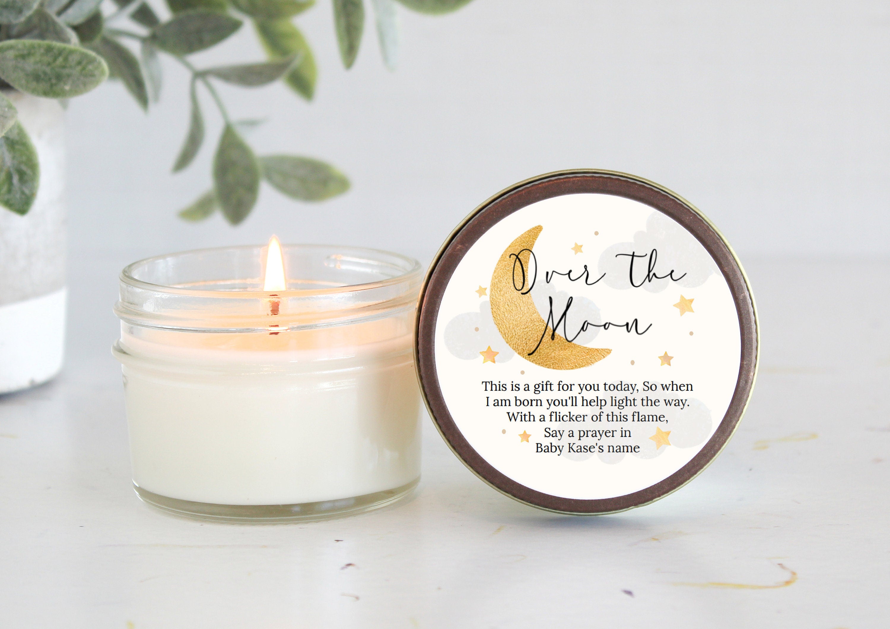 Over the Moon Baby Shower Favors