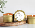 Wildflower Wedding Favors Tins - Set Of 10