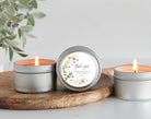 Wildflower Wedding Favors Tins - Set Of 10