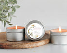 Wildflower Baby Shower Tins - Set of 10