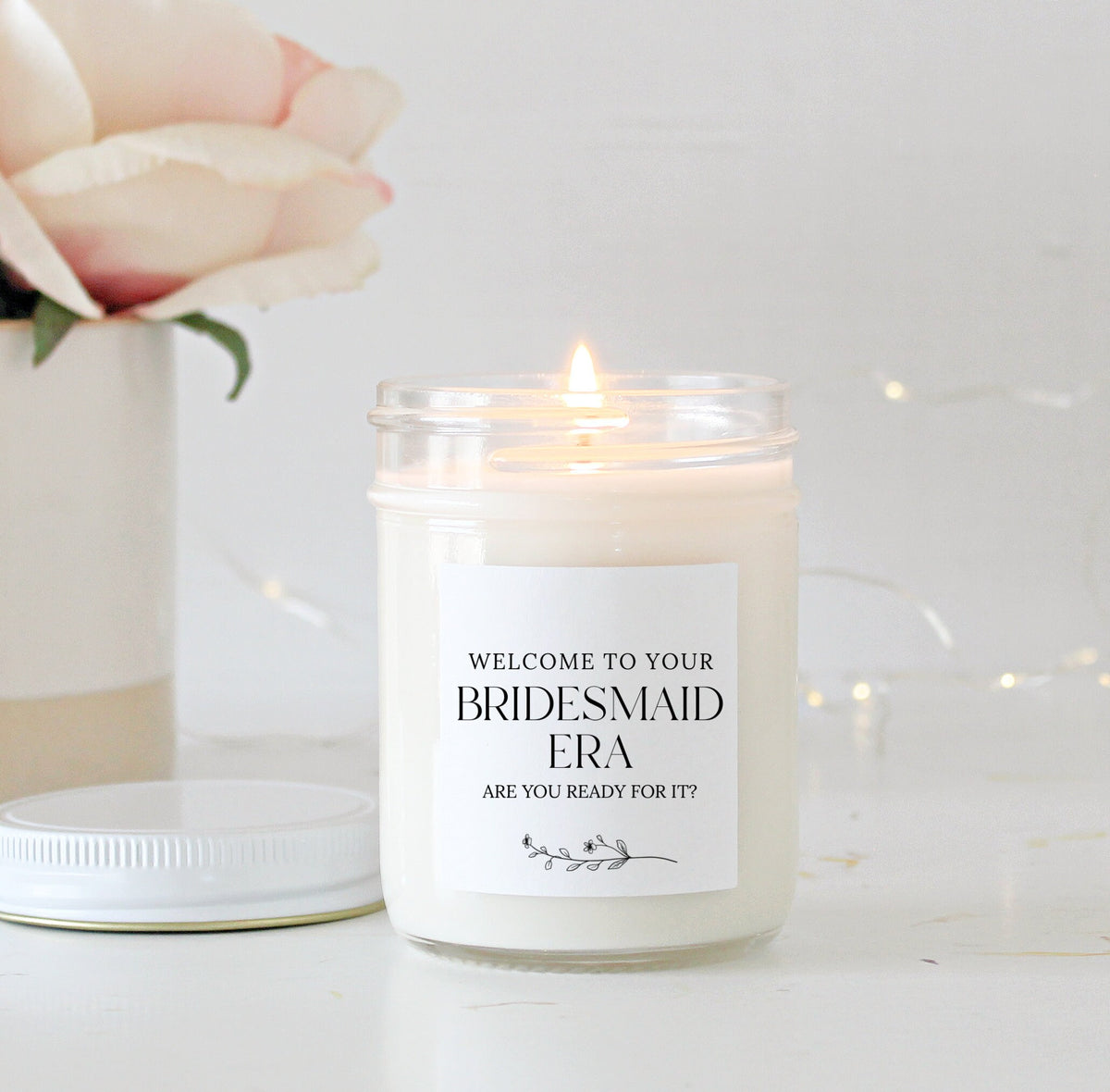 Welcome to Your Bridesmaid Era Candle