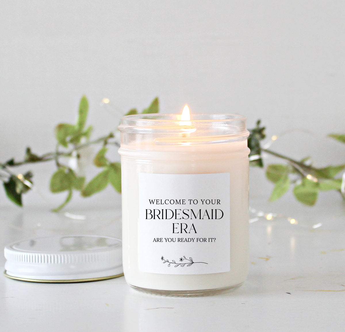 Welcome to Your Bridesmaid Era Candle