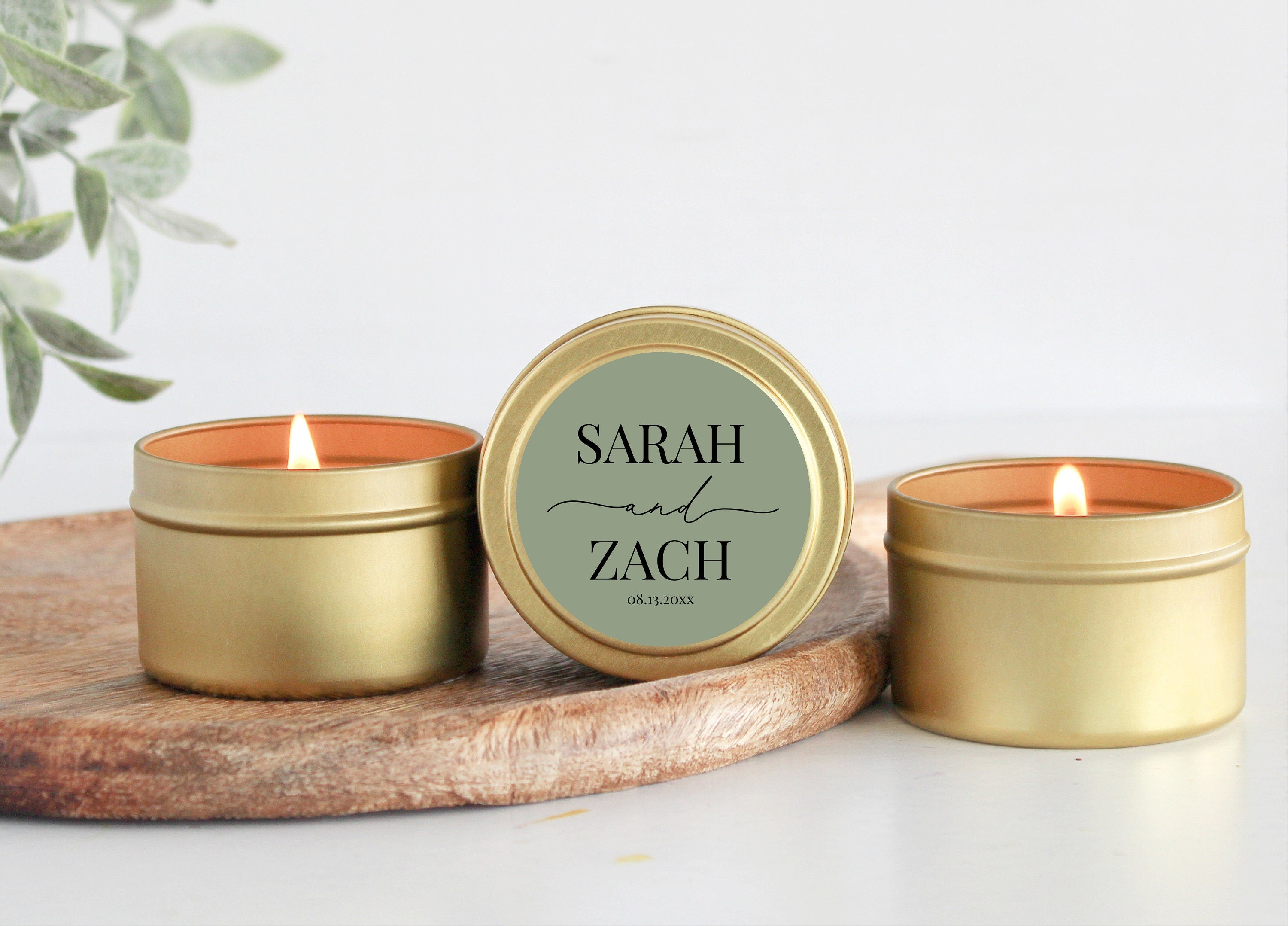 Bulk Wedding Favors Tins - Set Of 10