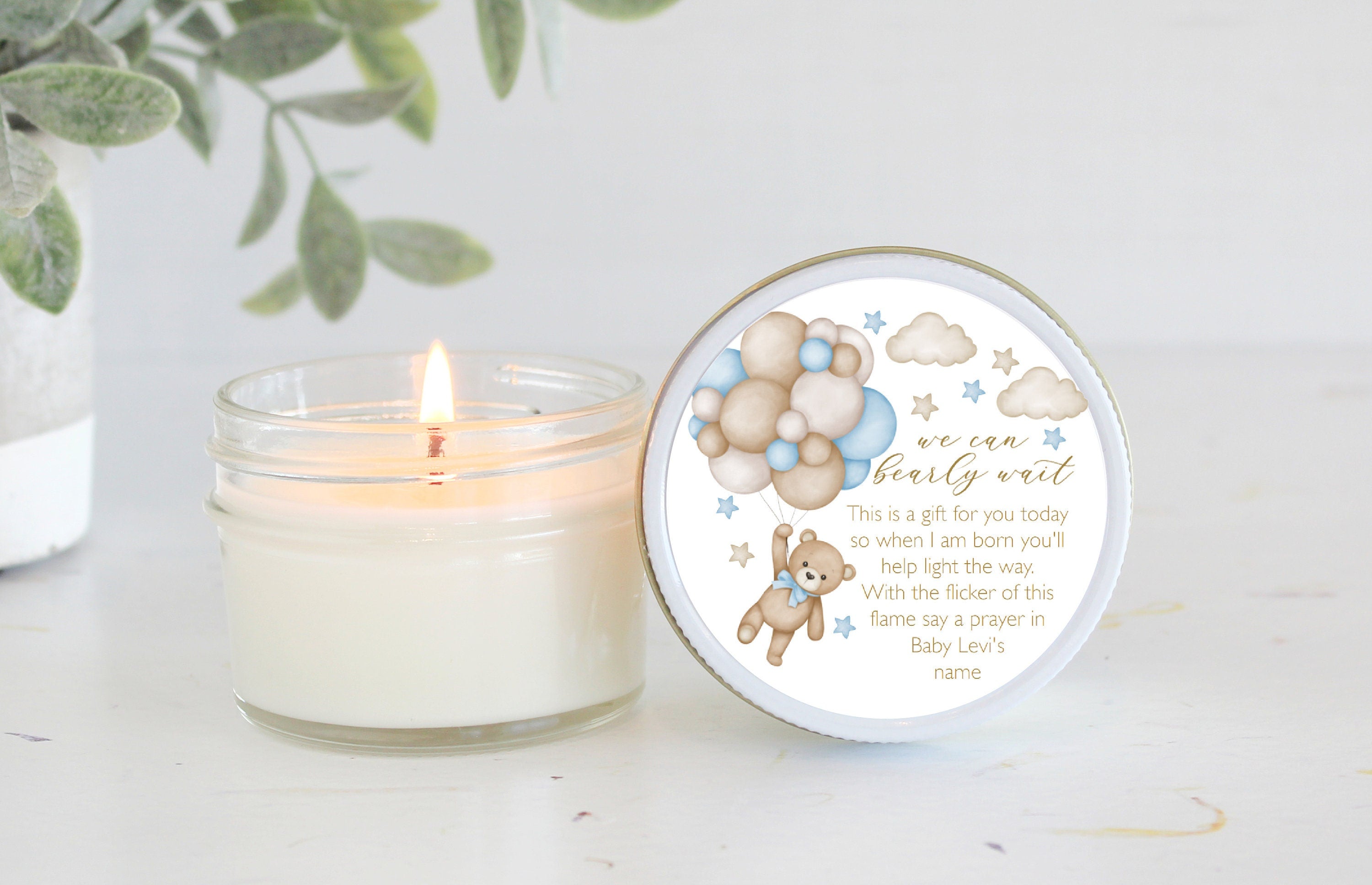 Teddy Bear Baby Shower Favors