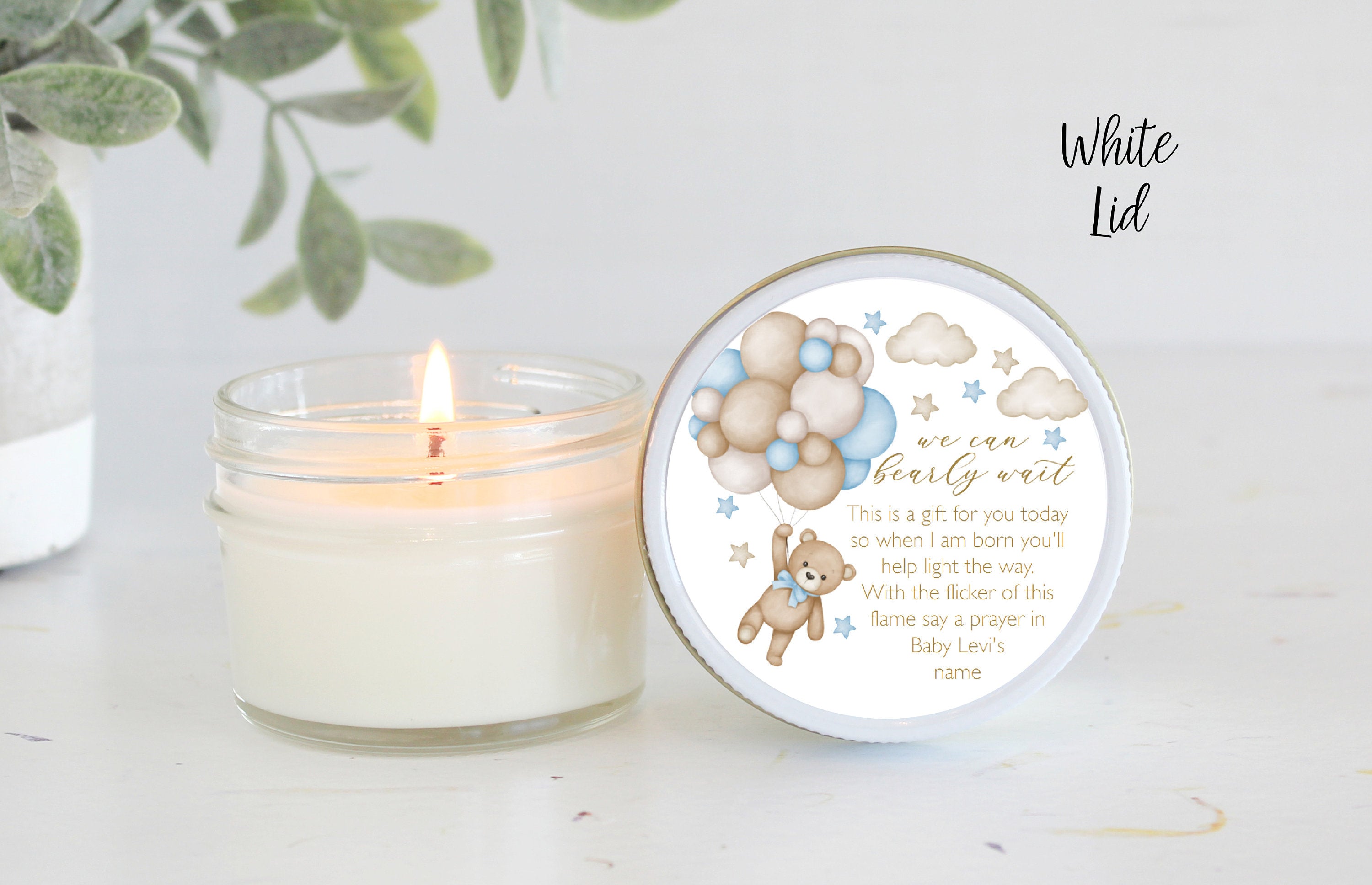 Teddy Bear Baby Shower Favors