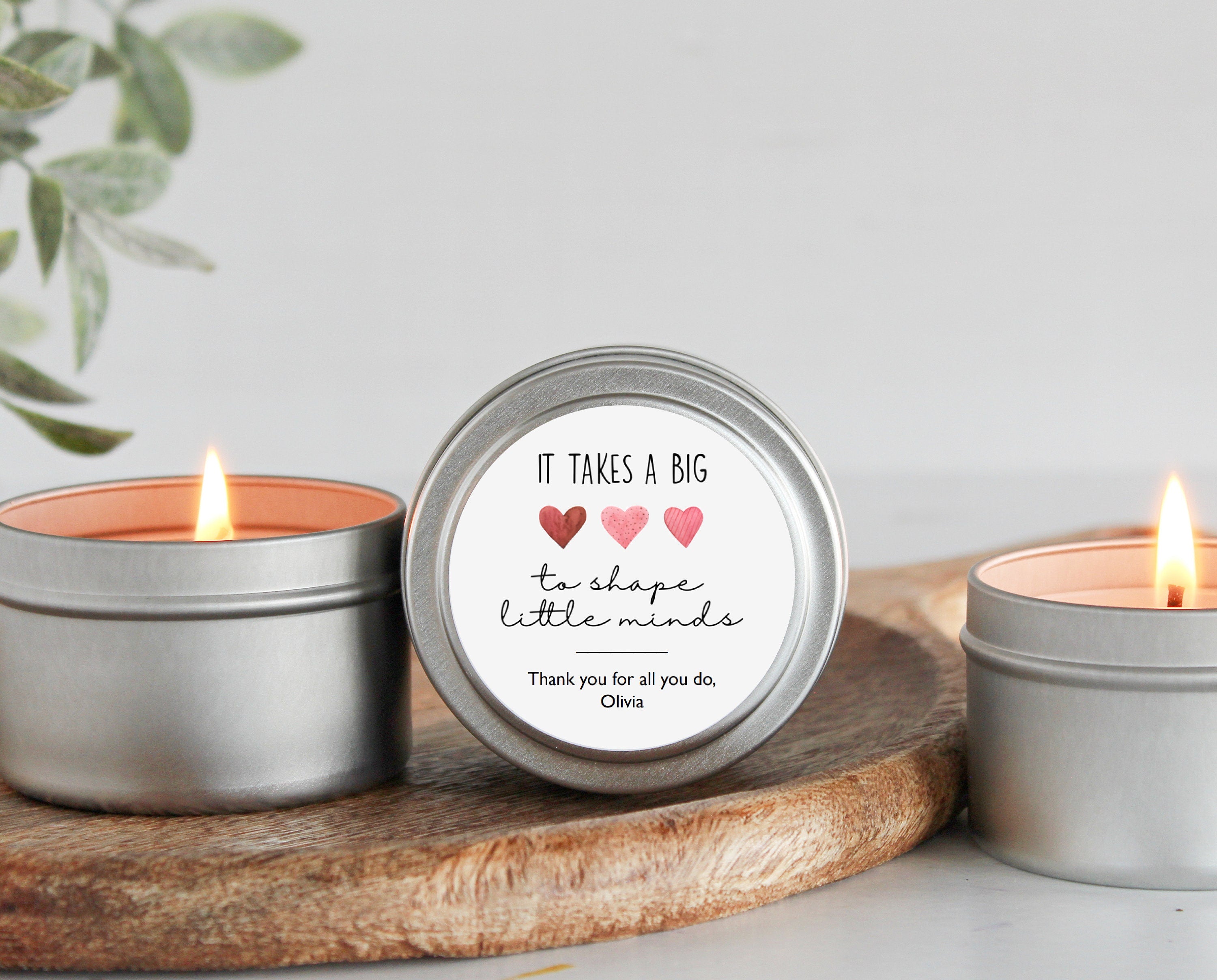 It Takes a Big Heart to Teach Little Minds Tins- Set of 10