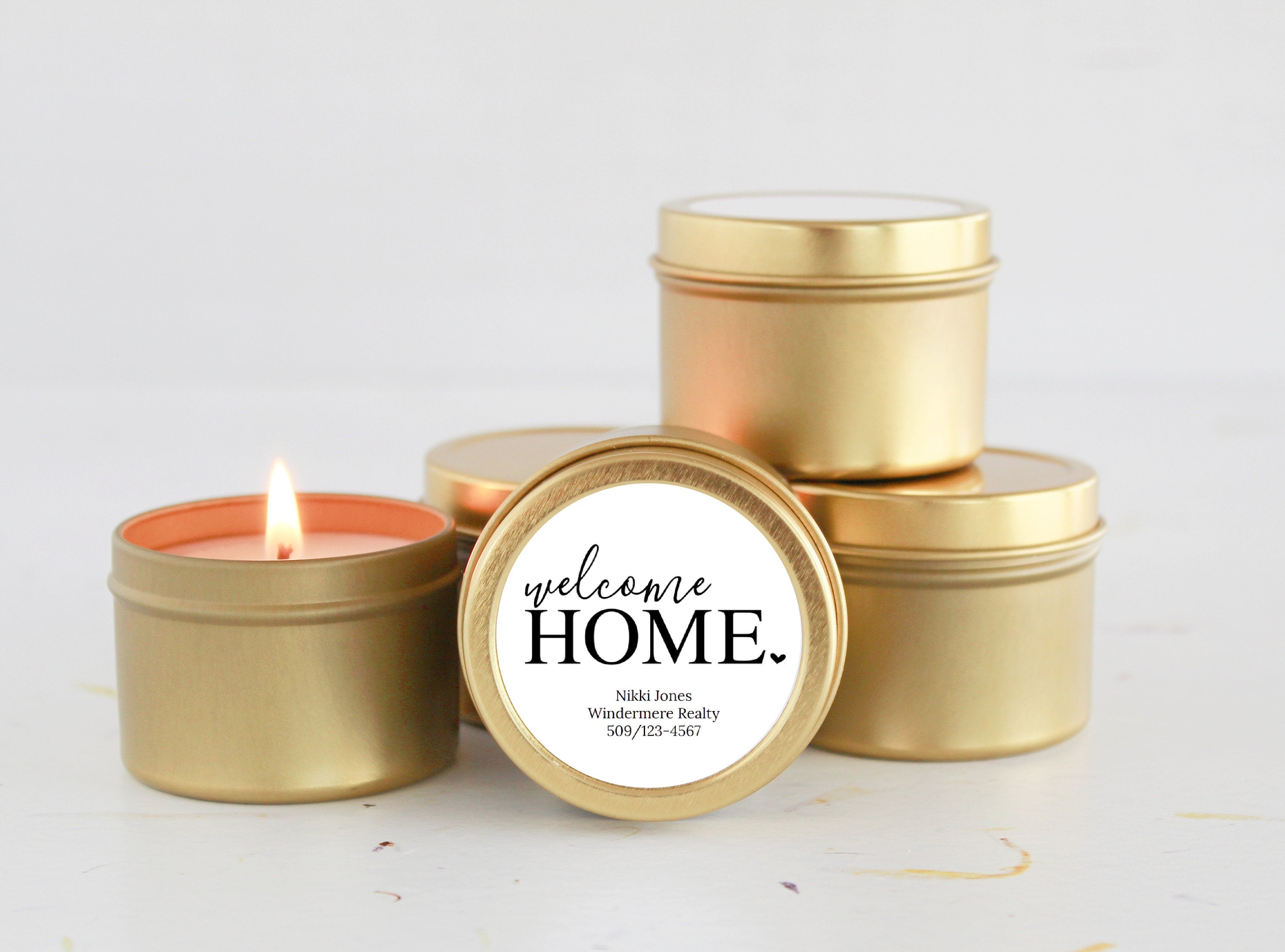 Welcome Home Tins - Set of 10