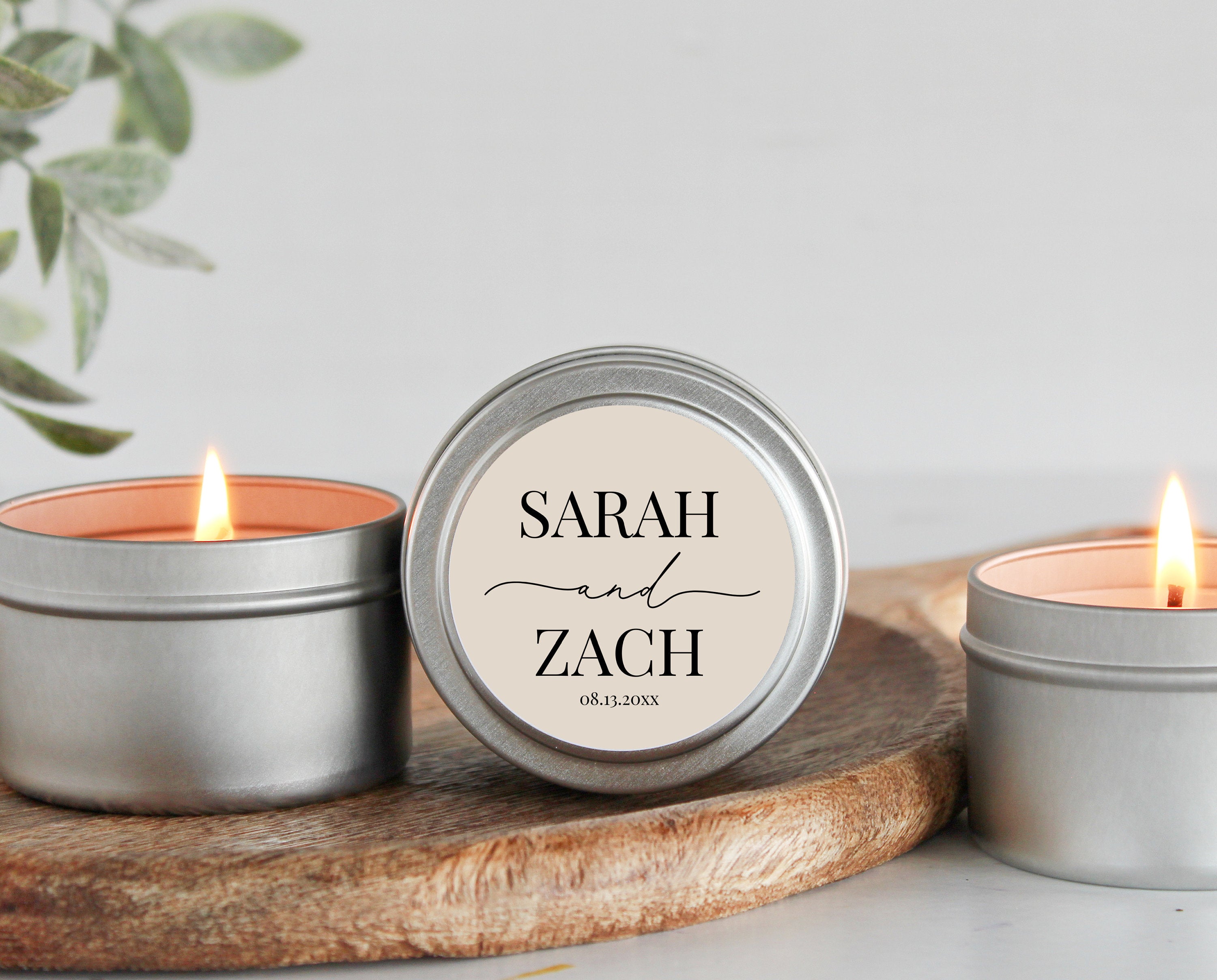 Bulk Wedding Favors Tins - Set Of 10