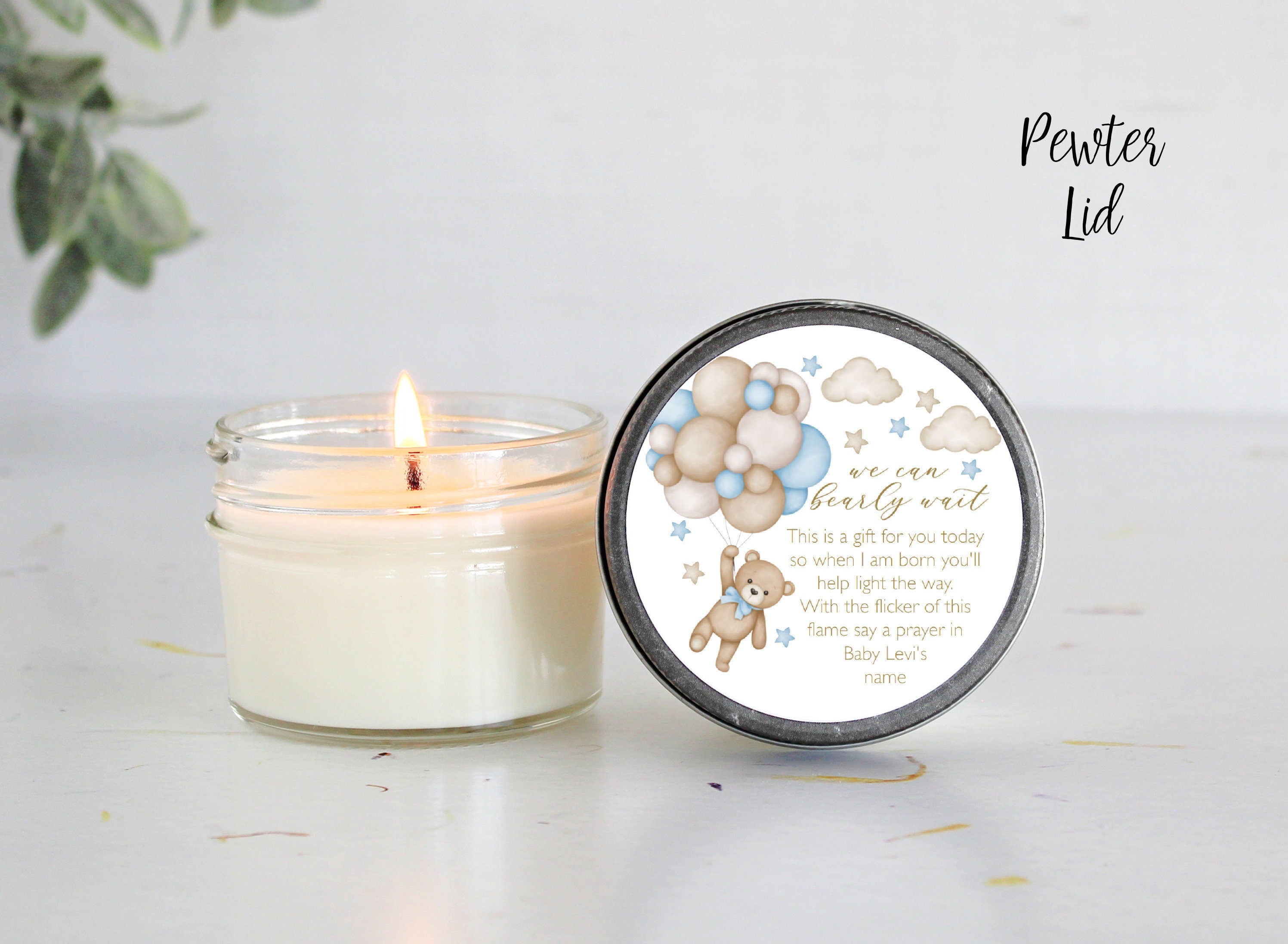 Teddy Bear Baby Shower Favors