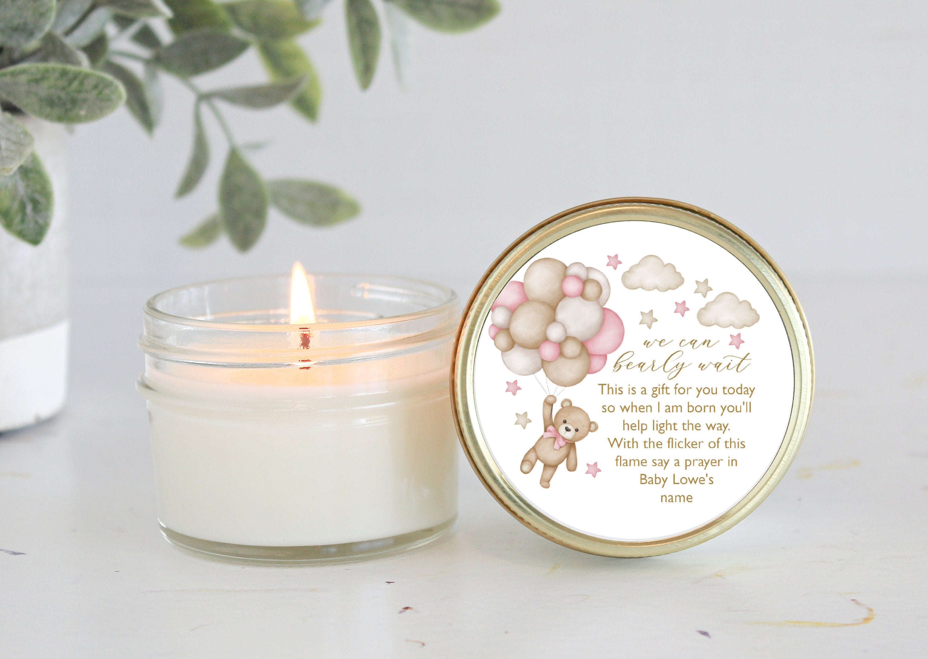 Teddy Bear Baby Shower Favors