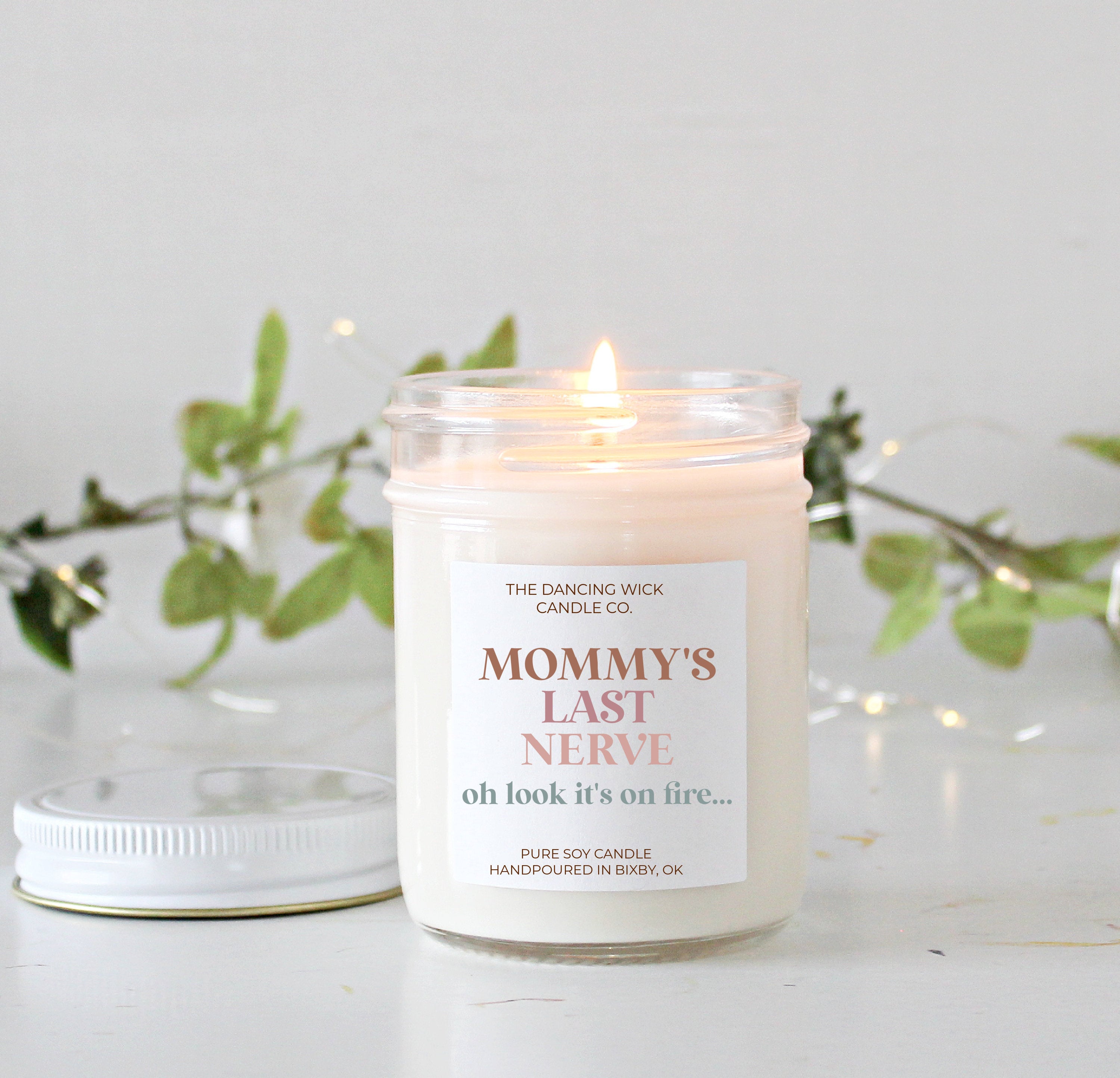 Personalized Last Nerve Candle