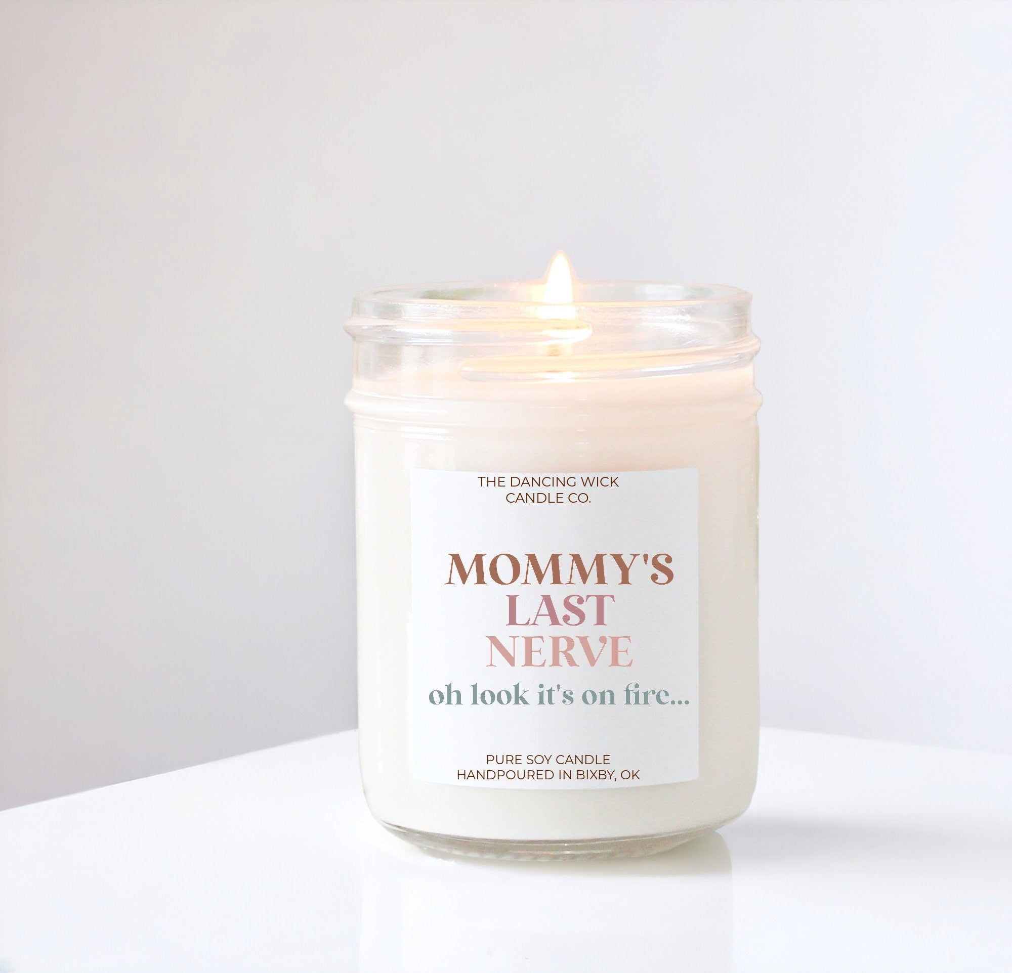 Personalized Last Nerve Candle