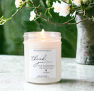 Hostess Thank You for Showering Me with Love Candle