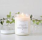 Script Bridesmaid Noun Candle