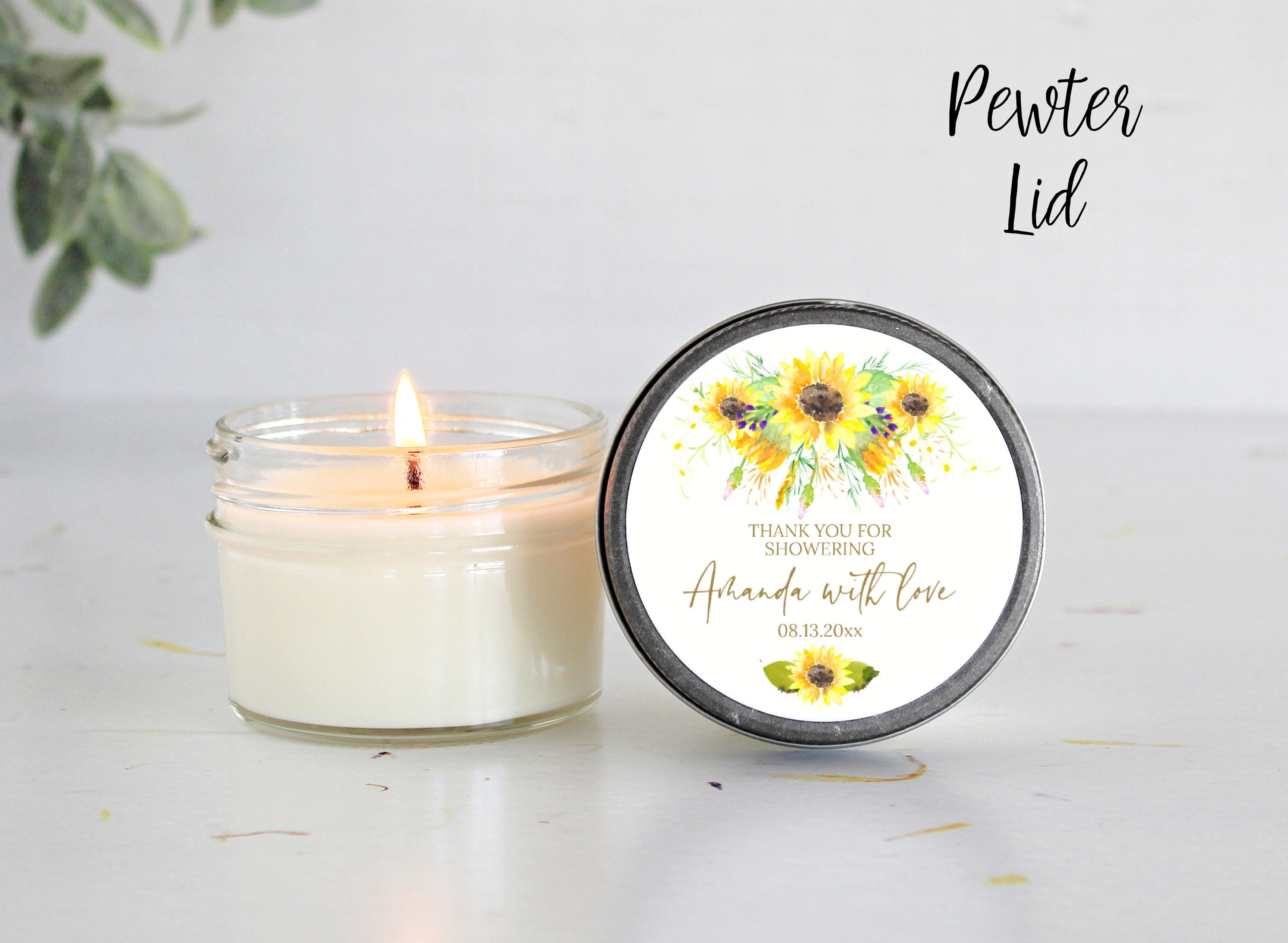 Sunflower Bridal Shower Favors