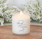Hostess Thank You for Showering Me with Love Candle