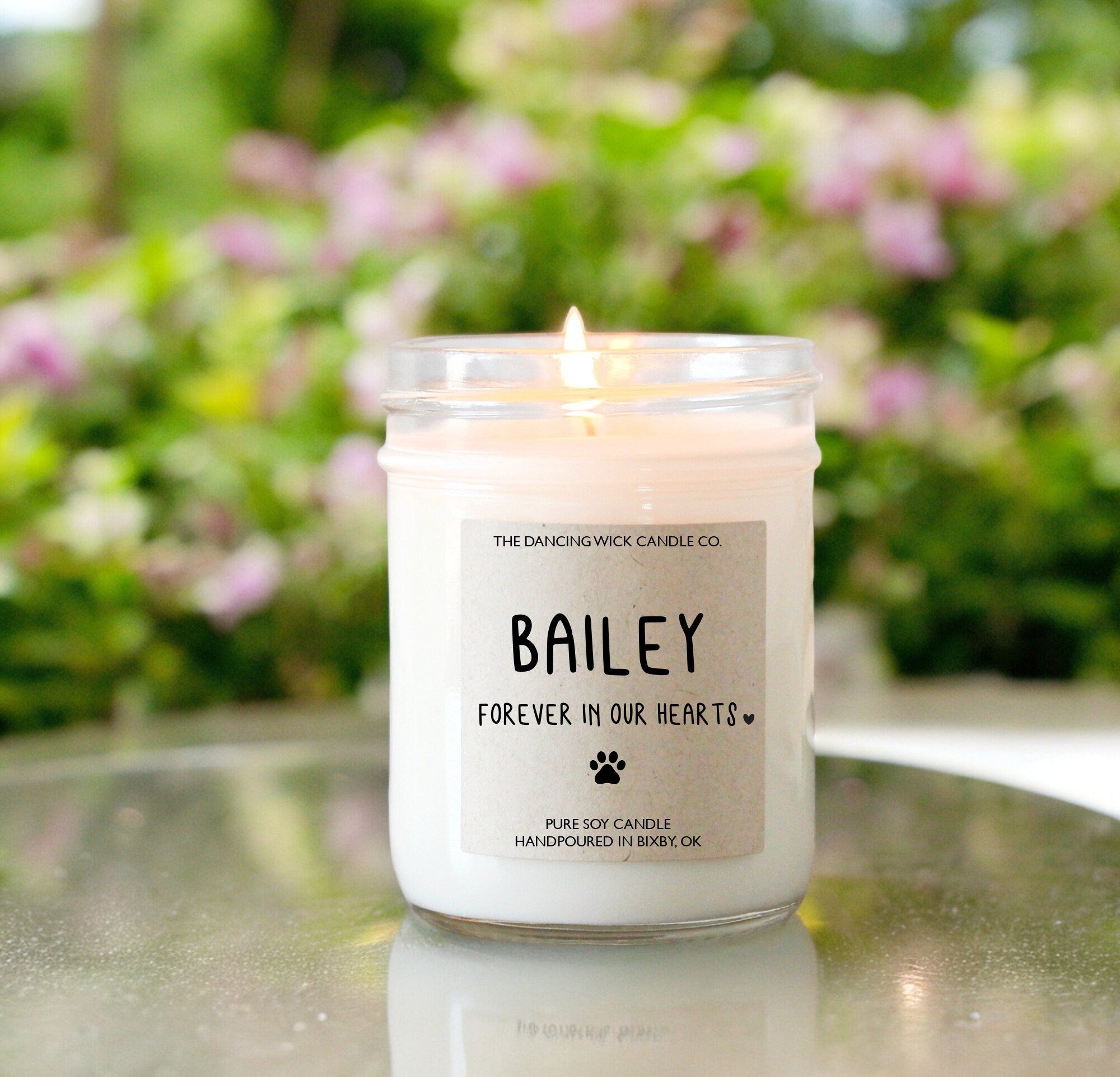 Pet Memorial Gift Candle