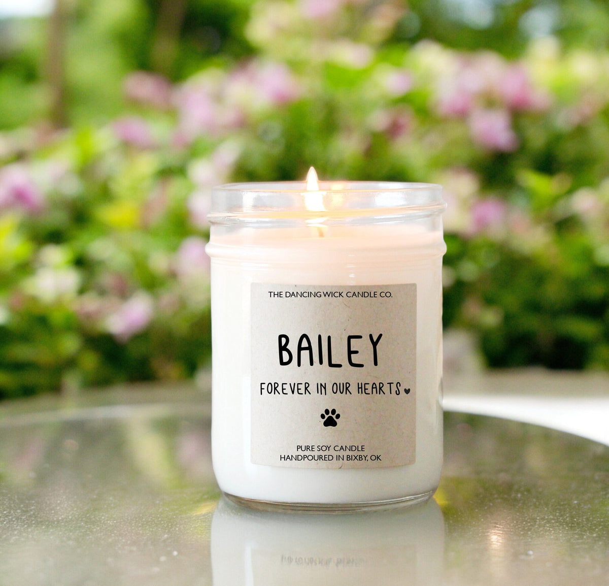 Pet Memorial Gift Candle
