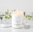 Home is Where the Heart Is Personalized Candle