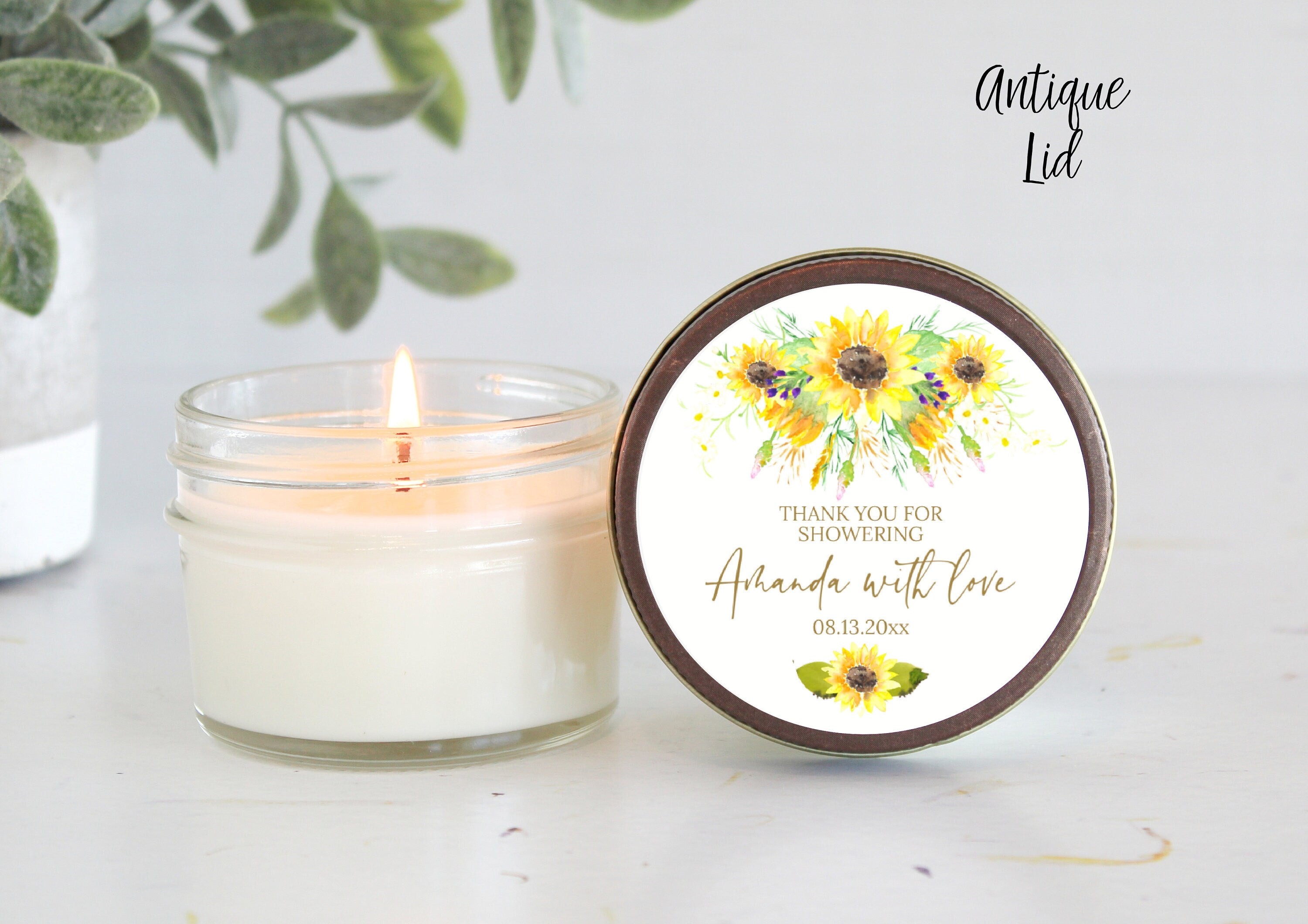Sunflower Bridal Shower Favors