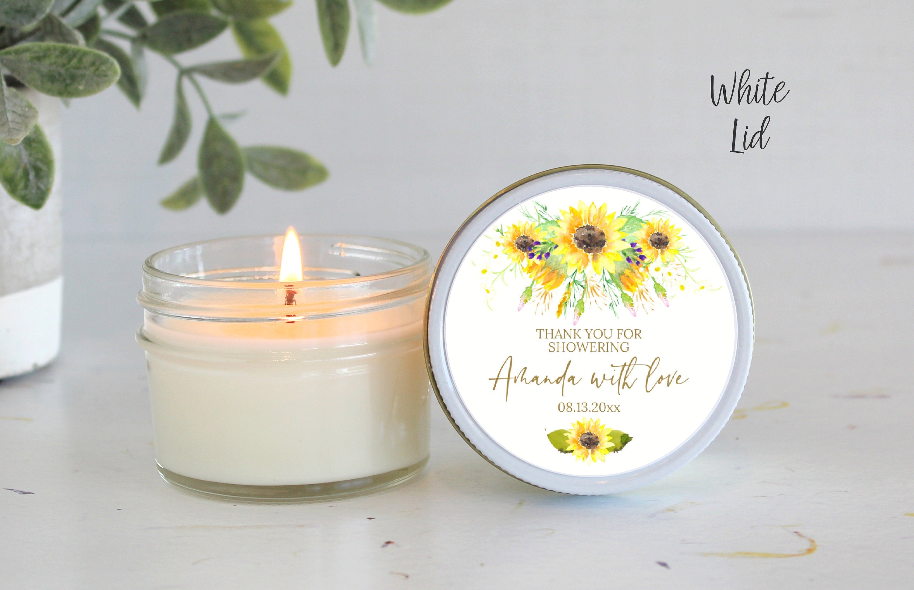 Sunflower Bridal Shower Favors