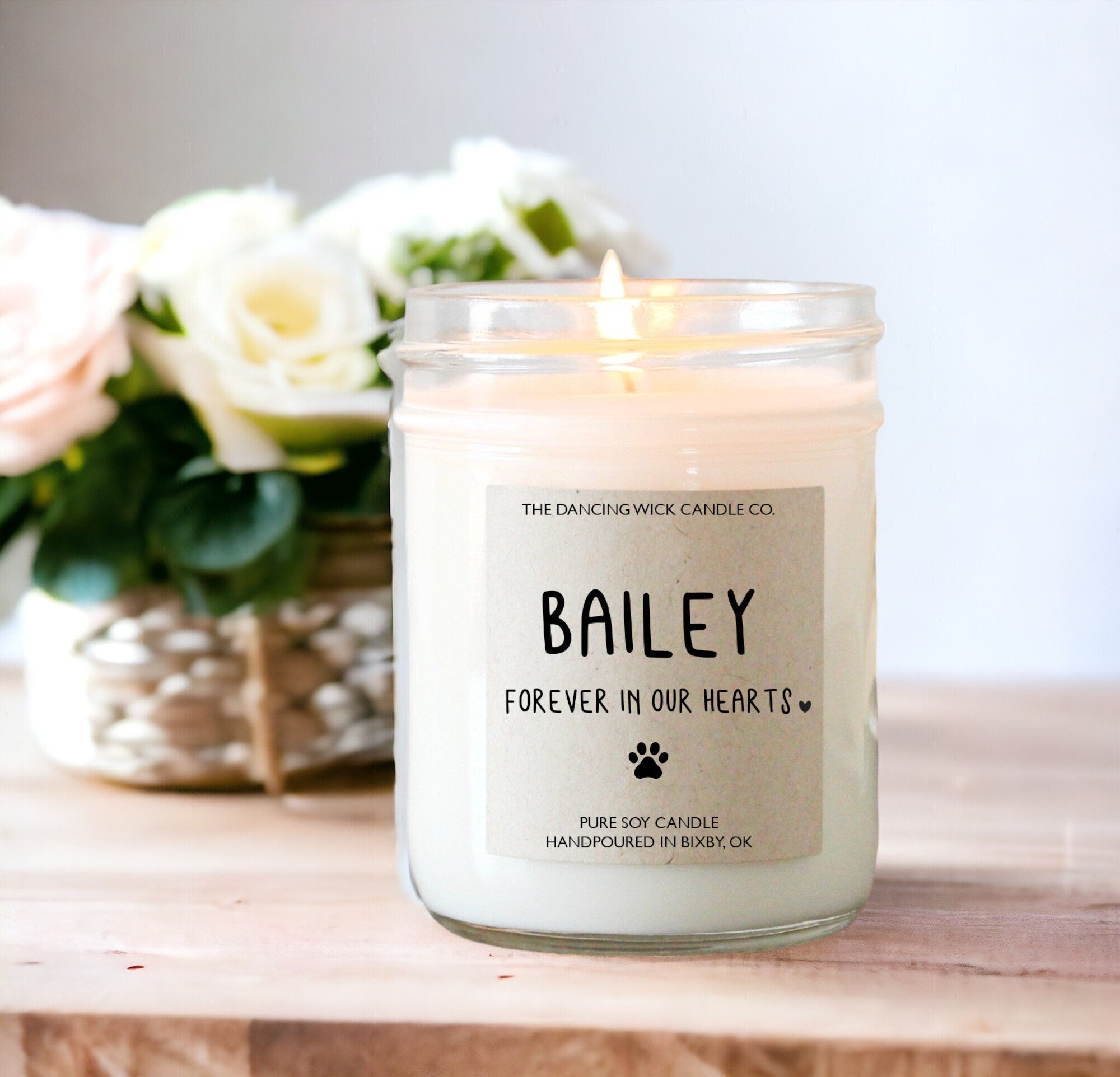 Pet Memorial Gift Candle