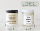 Your Own Custom Text Candle
