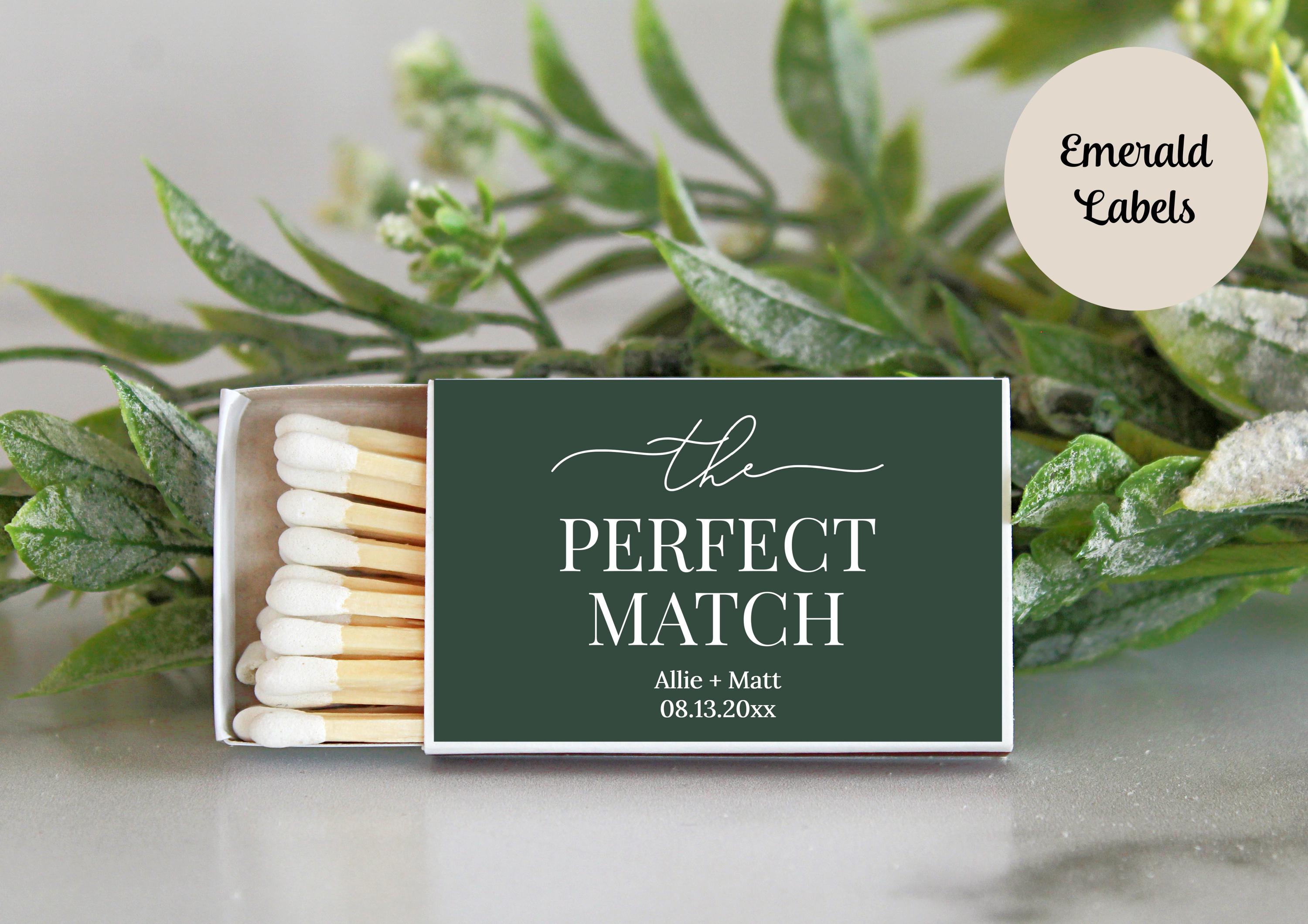 The Perfect Match Matches - Set of 10