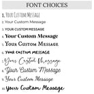 Your Own Custom Text Candle