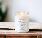 Forever In Our Hearts Memorial Candle
