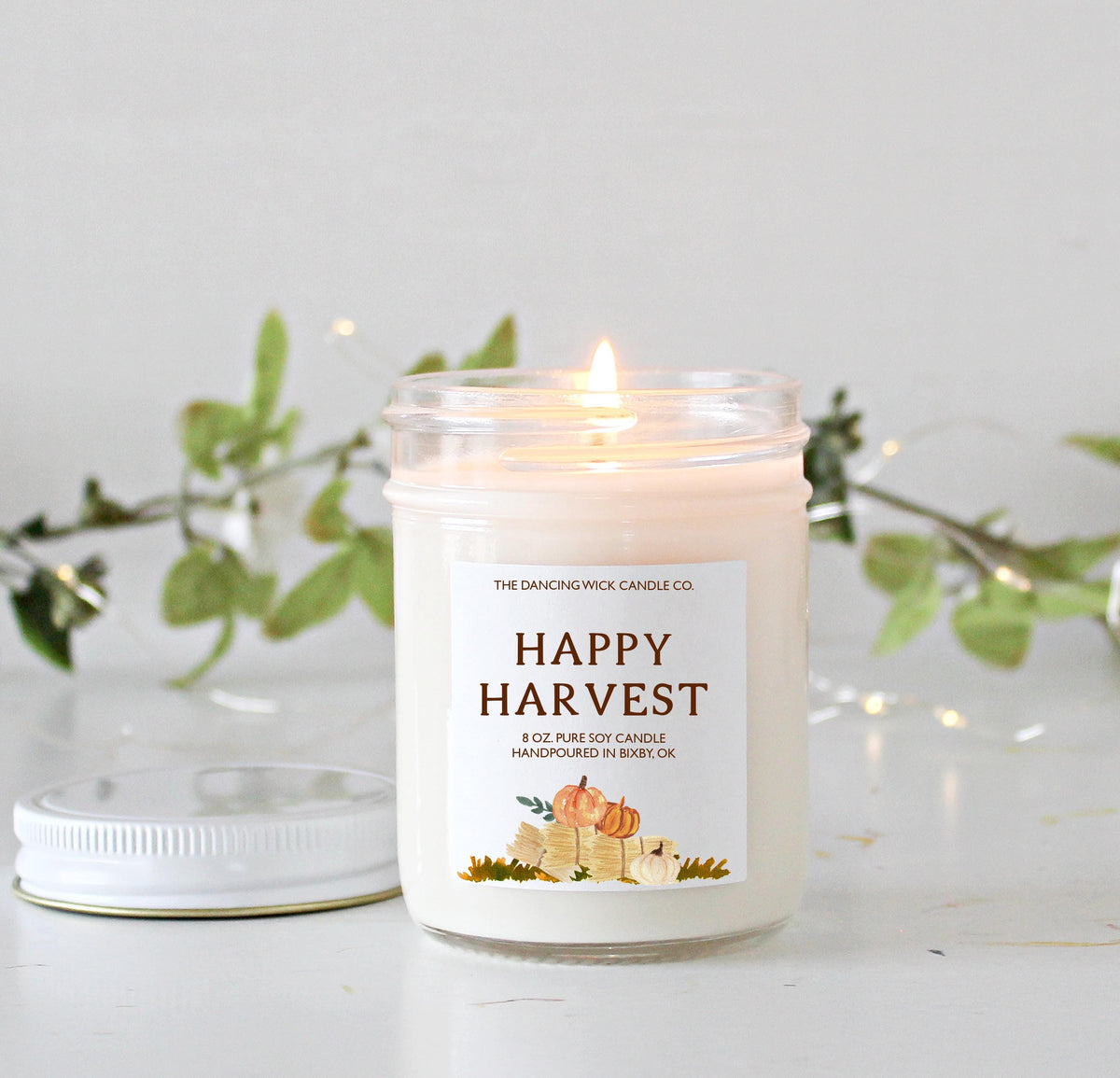 Happy Harvest Fall Candle