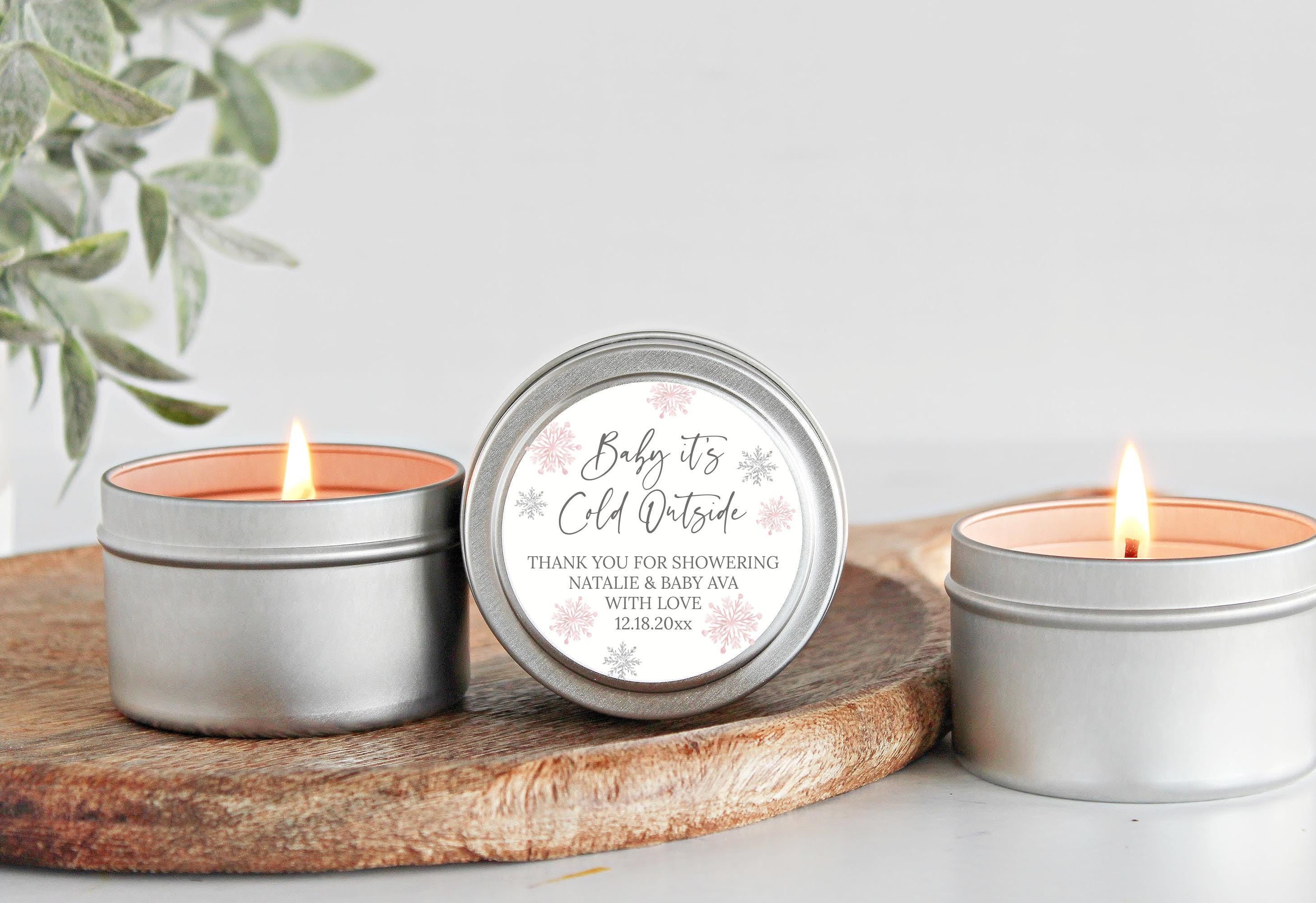 Baby it's Cold Outside Tins - Set of 10
