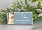BULK Baby Shower Matches / SET OF 10 / Custom Matches / Baby Shower Favors / Personalized Shower Favors / Custom Party Favors / Unique Favor