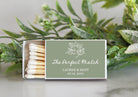 Custom Champagne Matchboxes – Wedding Favors, Bachelorette Party, Personalized Matches, Bridal Shower, Rehearsal Dinner, Engagement Gift