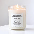 Smells Like Just One More Chapter Candle