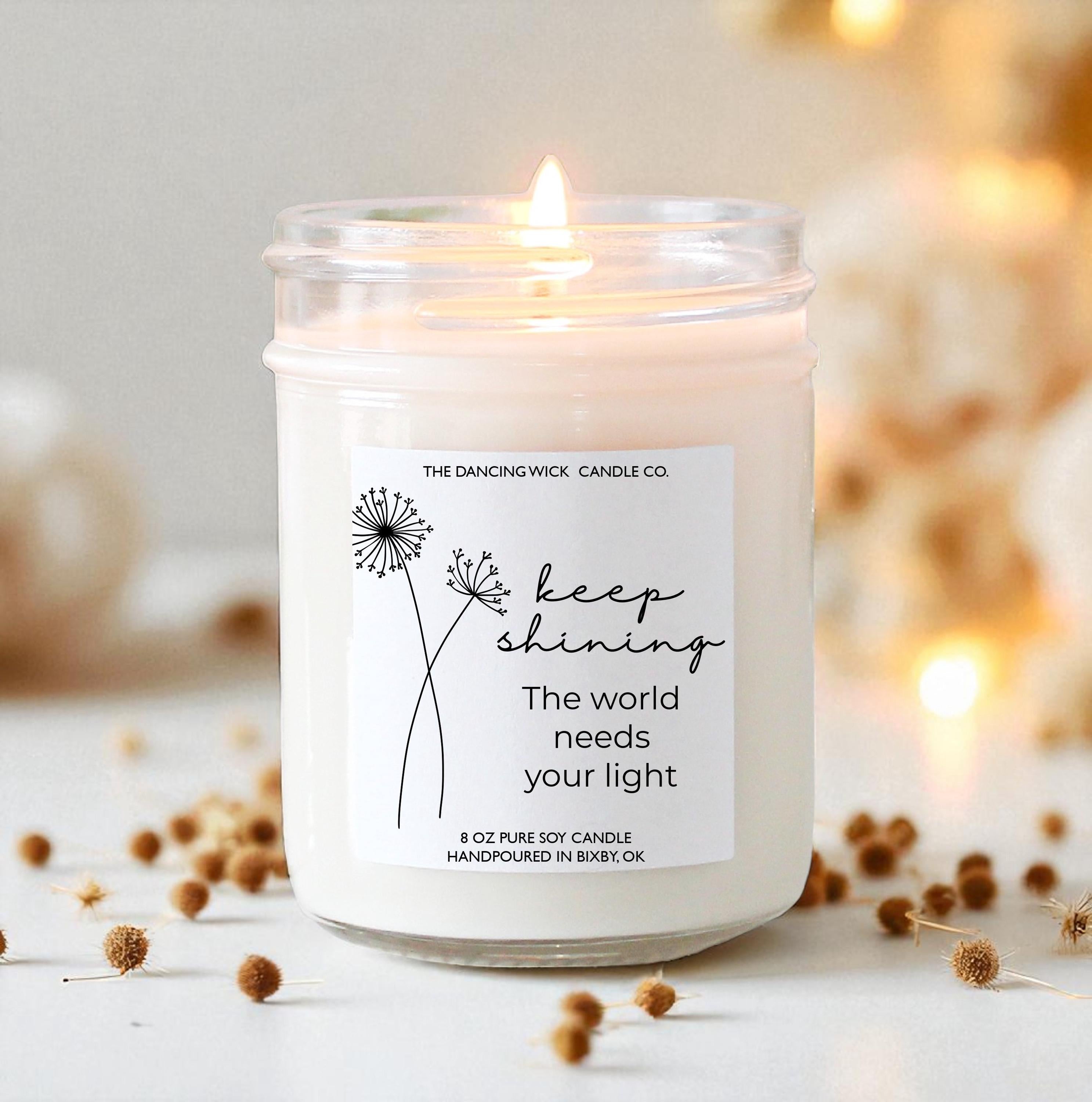 Keep Shining Candle