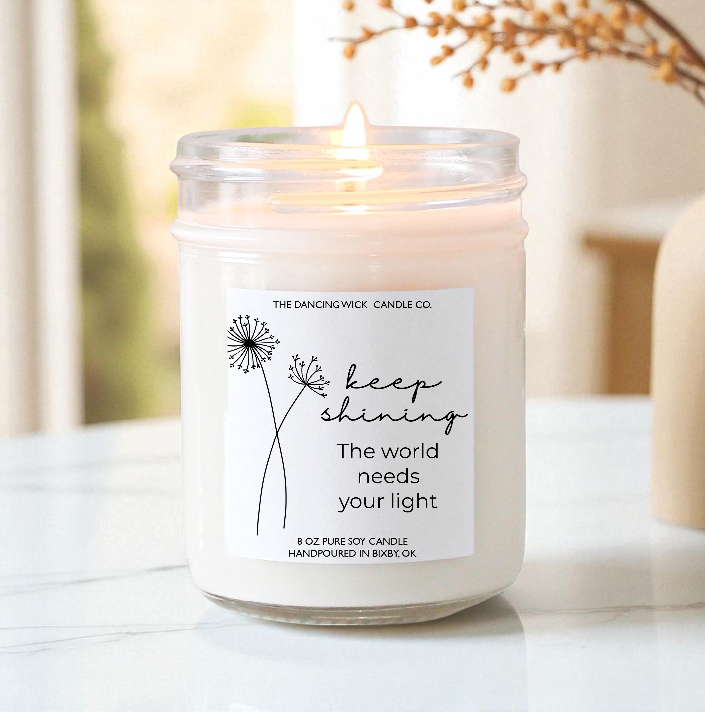 Keep Shining Candle