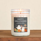 Happy Halloween Ghost Candle
