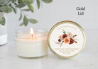 Autumn Wildflower Bridal Shower Candle Favors