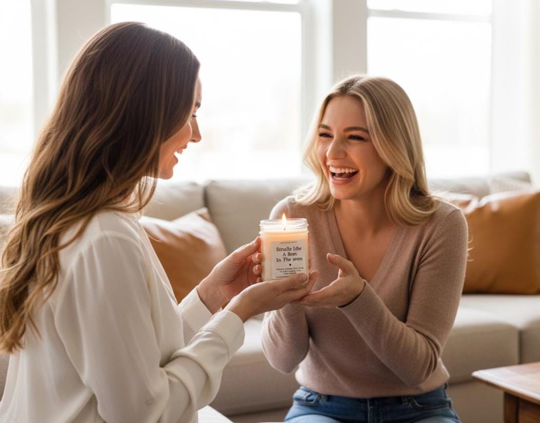 Smells Like a Bun in the Oven Candle