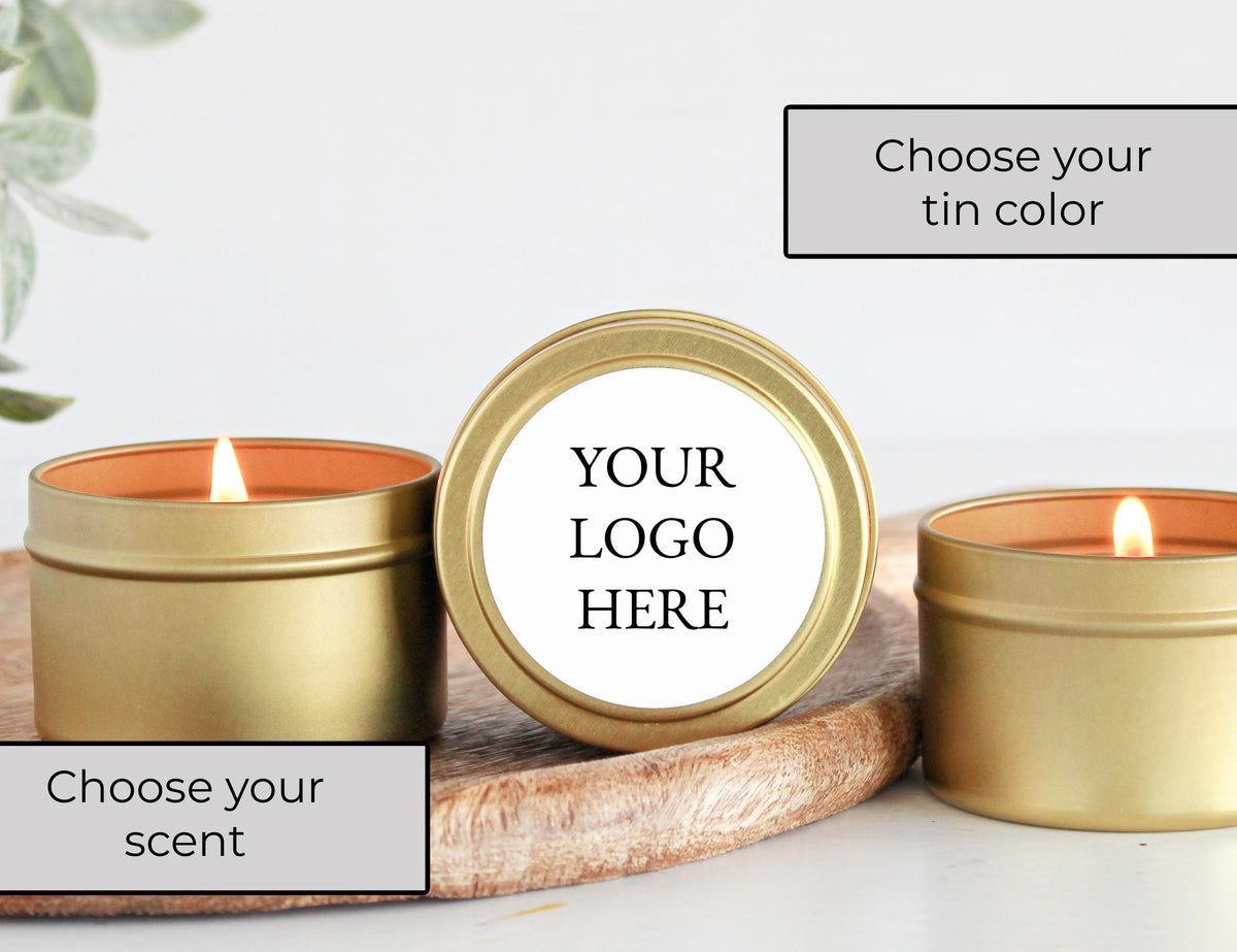 Corporate Logo Tins - Set of 10