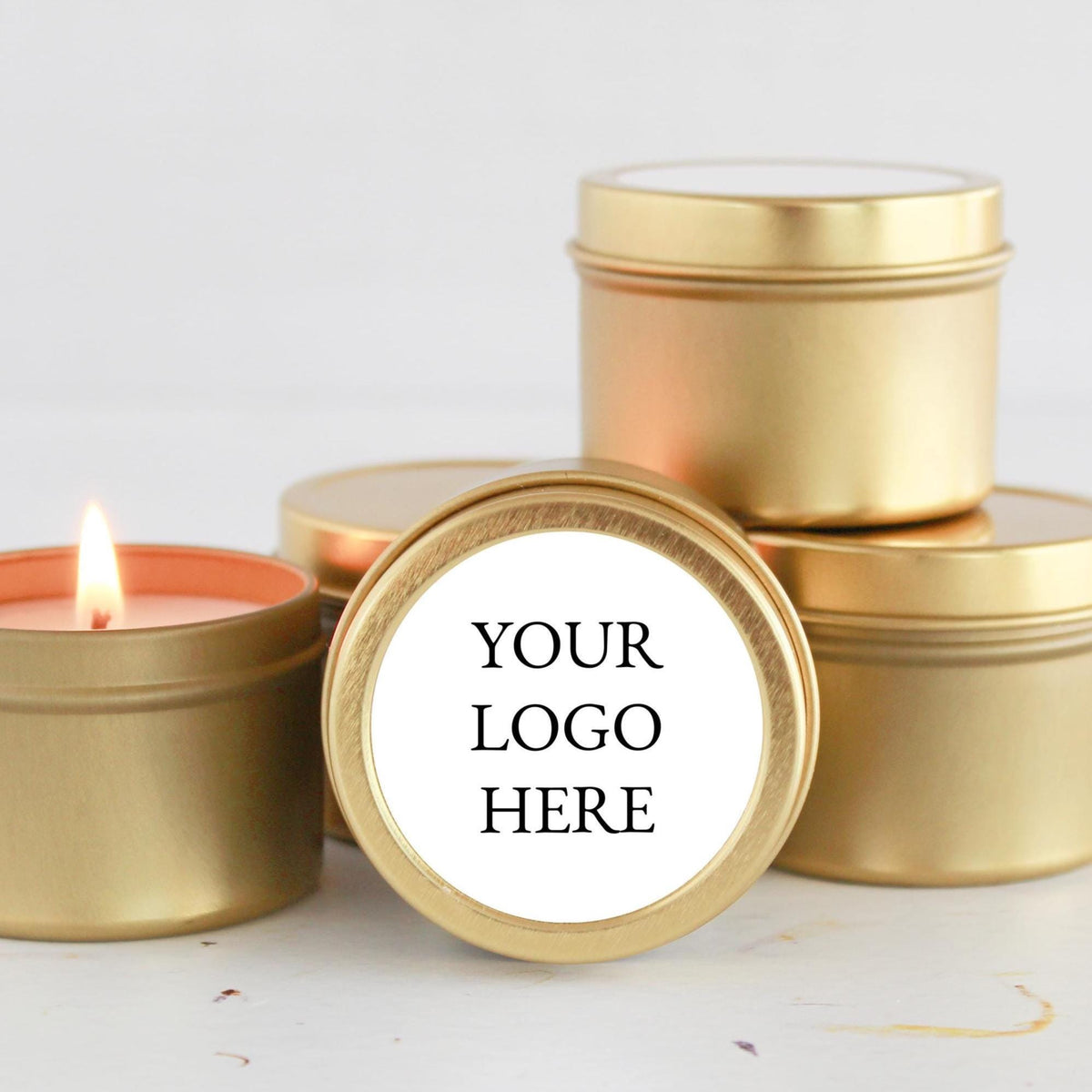 Corporate Logo Tins - Set of 10