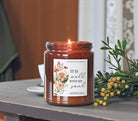 It Is Well With My Soul Candle Amber