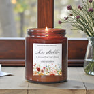 Be Still & Know That I Am God Candle Amber