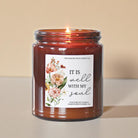 It Is Well With My Soul Candle Amber