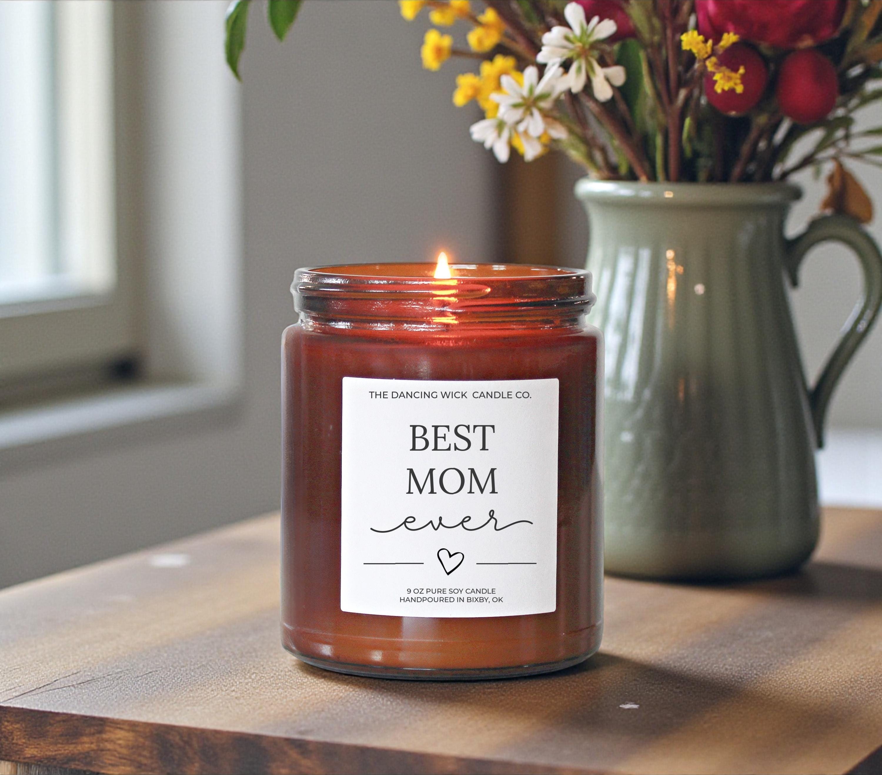 Best Mom Ever Amber Candle