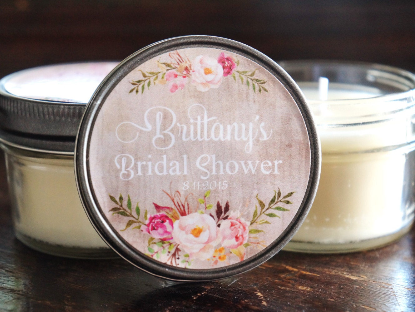 Blush & Gold Bridal Shower Favors