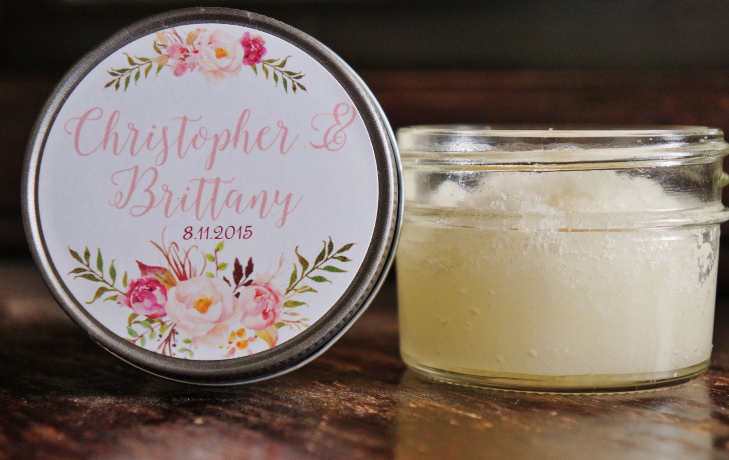 Rose Floral Baby Shower Favor