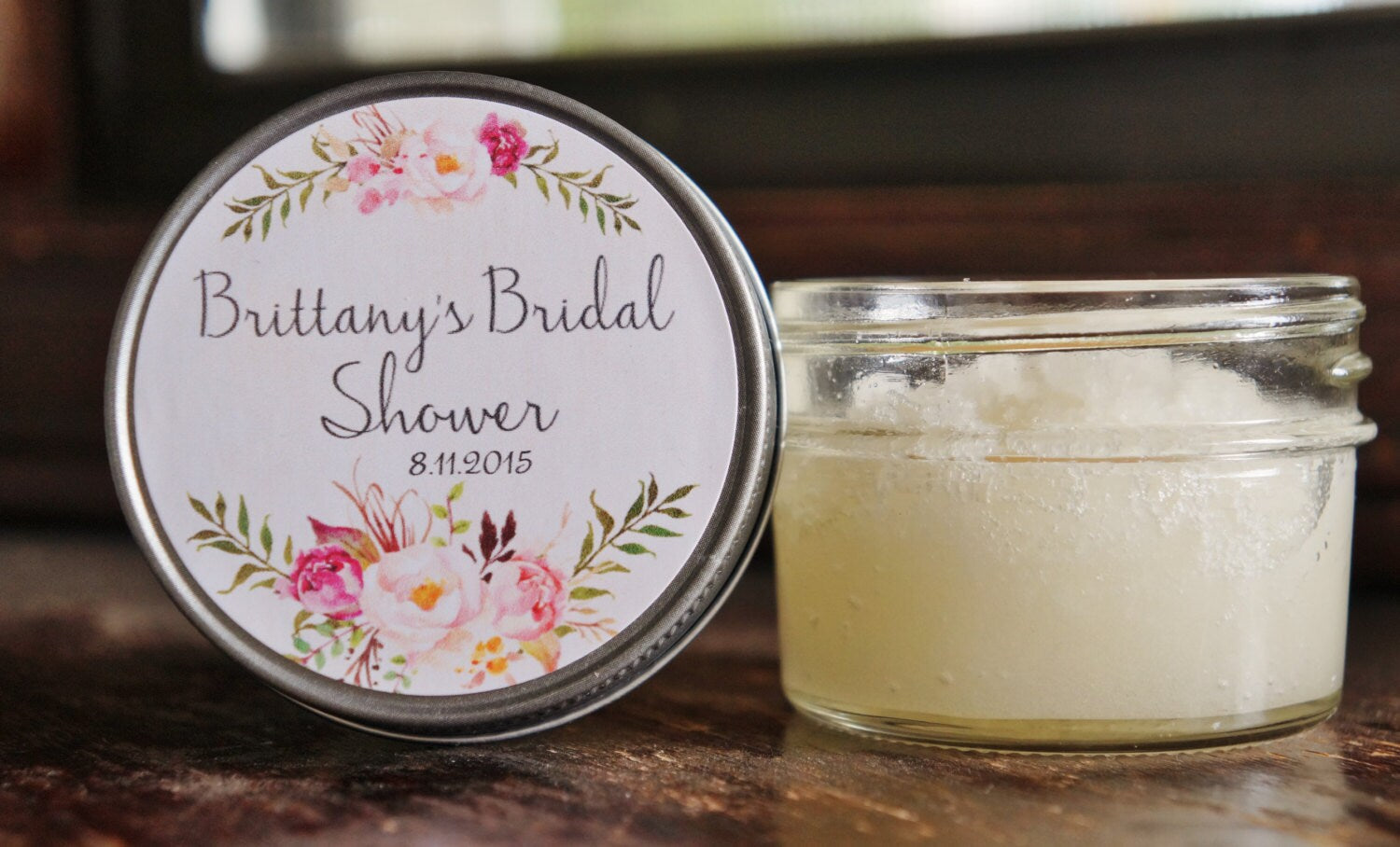 Rose Floral Baby Shower Favor